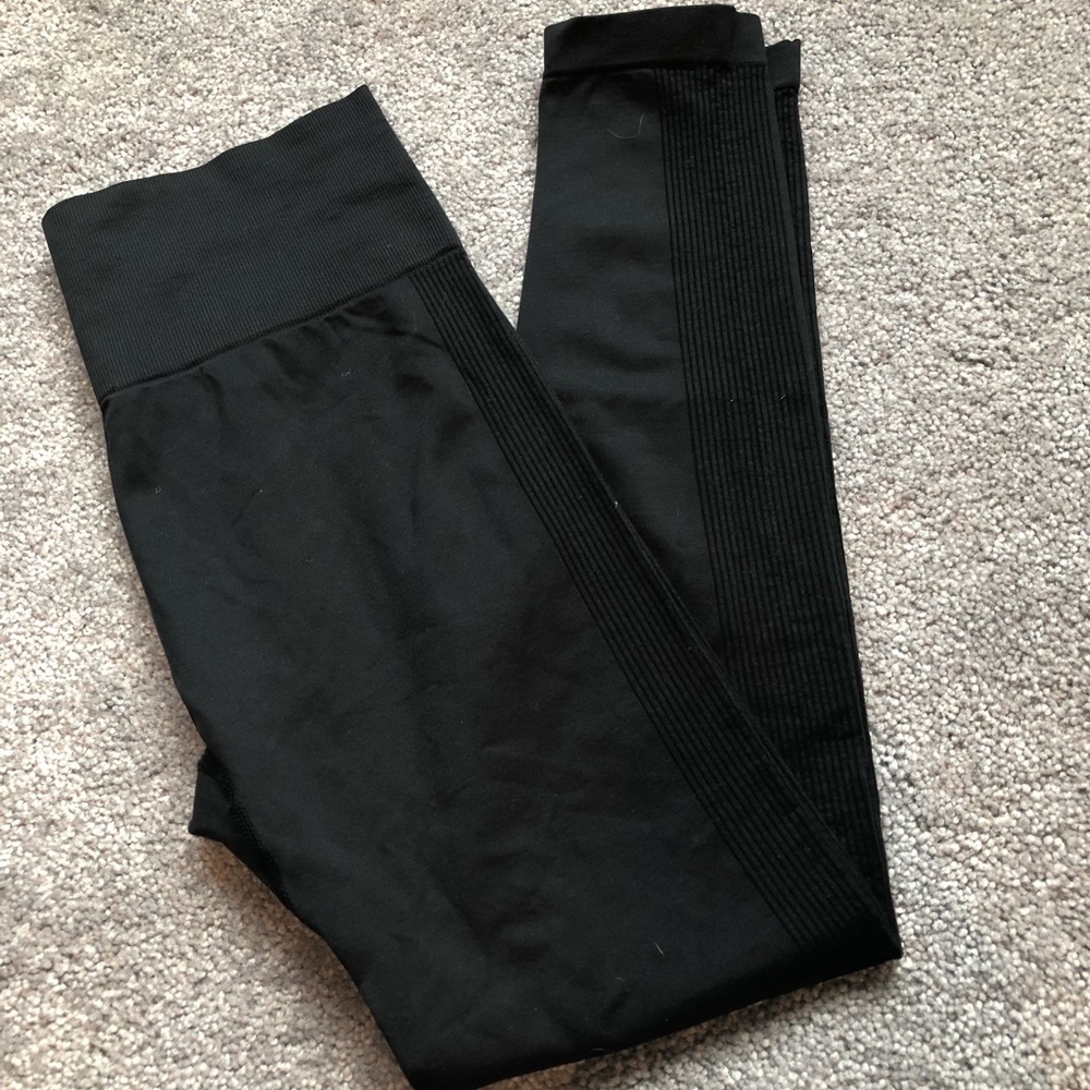 Fabletics Black High Rise Leggings (compression)